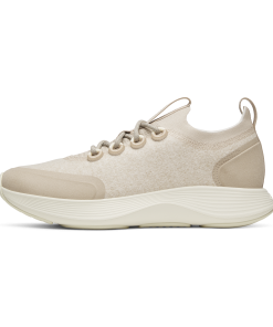 Men's Wool Strider - Rugged Beige (Natural White Sole)