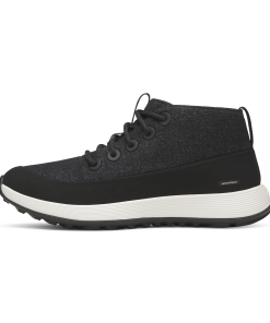Men's Wool Runner NZ Mid Waterproof - Natural Black (Natural White Sole)