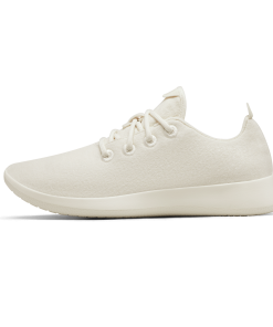 Women's Wool Runner - Natural White (Cream Sole)